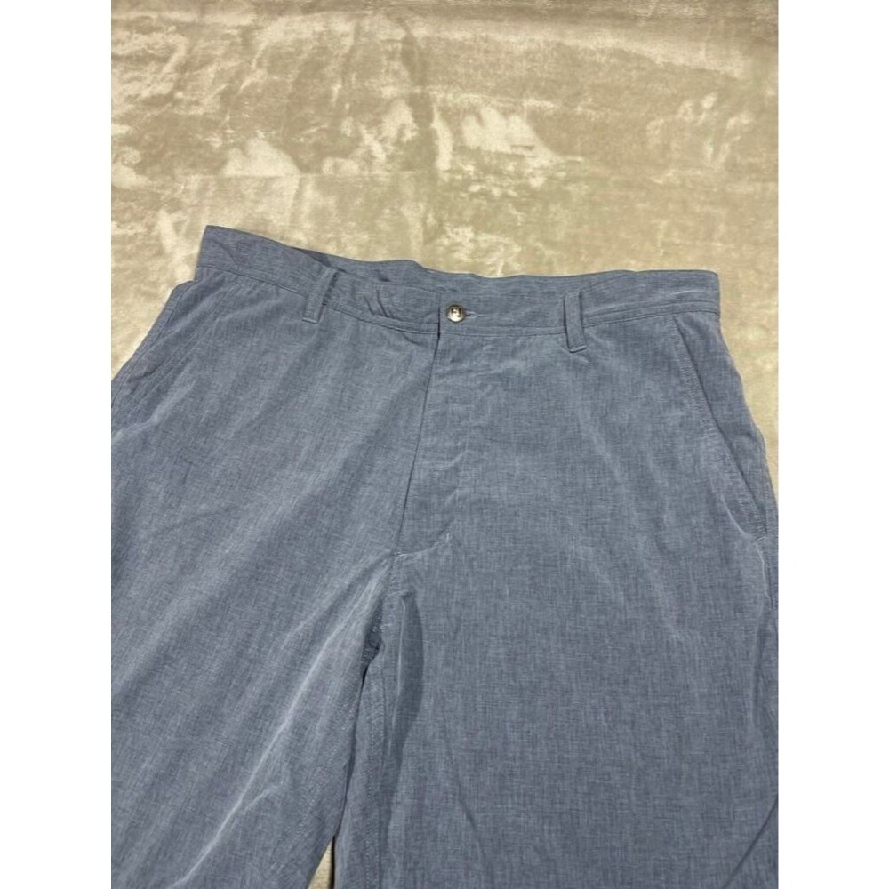 FootJoy Shorts Men Size 36 Blue Golf Performance Stretch Flat Front Outdoor